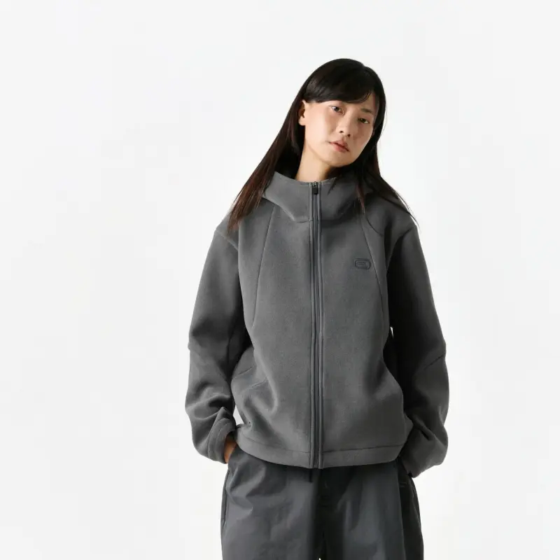 Crying Center Jackets Unisex Dark Gray-5