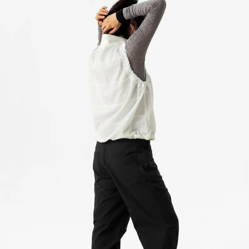 Crying Center Vest Unisex White-6