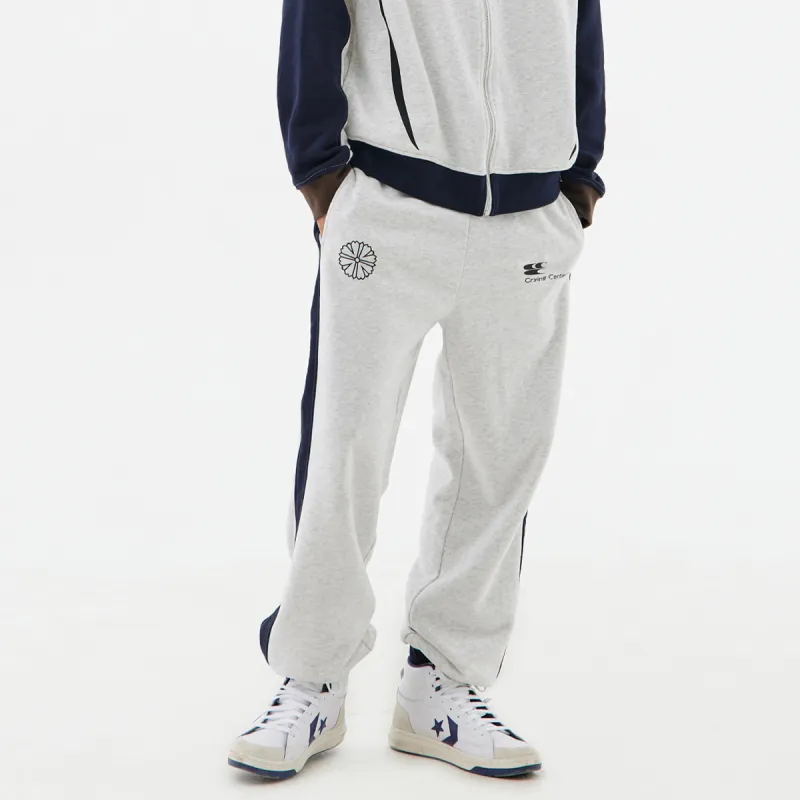 Crying Center Casual Pants Unisex Oat Gray-6