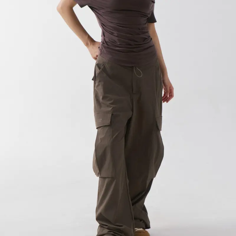 Crying Center Cargo Pants Unisex-11