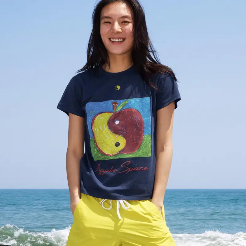 Crying Center T Shirts Unisex Navy Blue-3