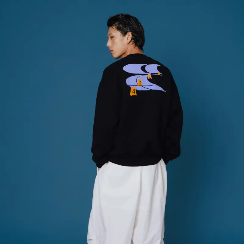 Crying Center Sweatshirt Unisex-11
