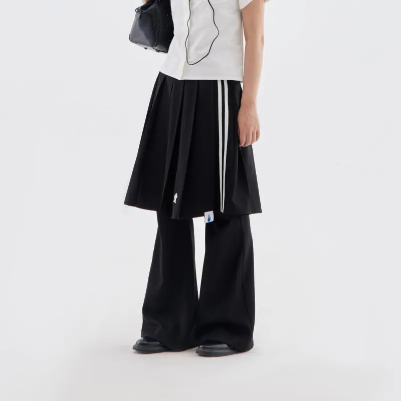 Crying Center Casual Pants Women's Black-5