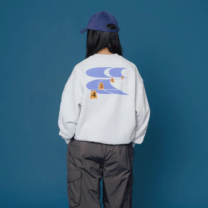 Crying Center Sweatshirt Unisex-2