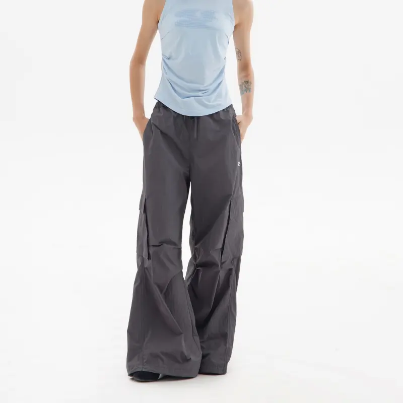 Crying Center Casual Pants Unisex Dark Gray-7