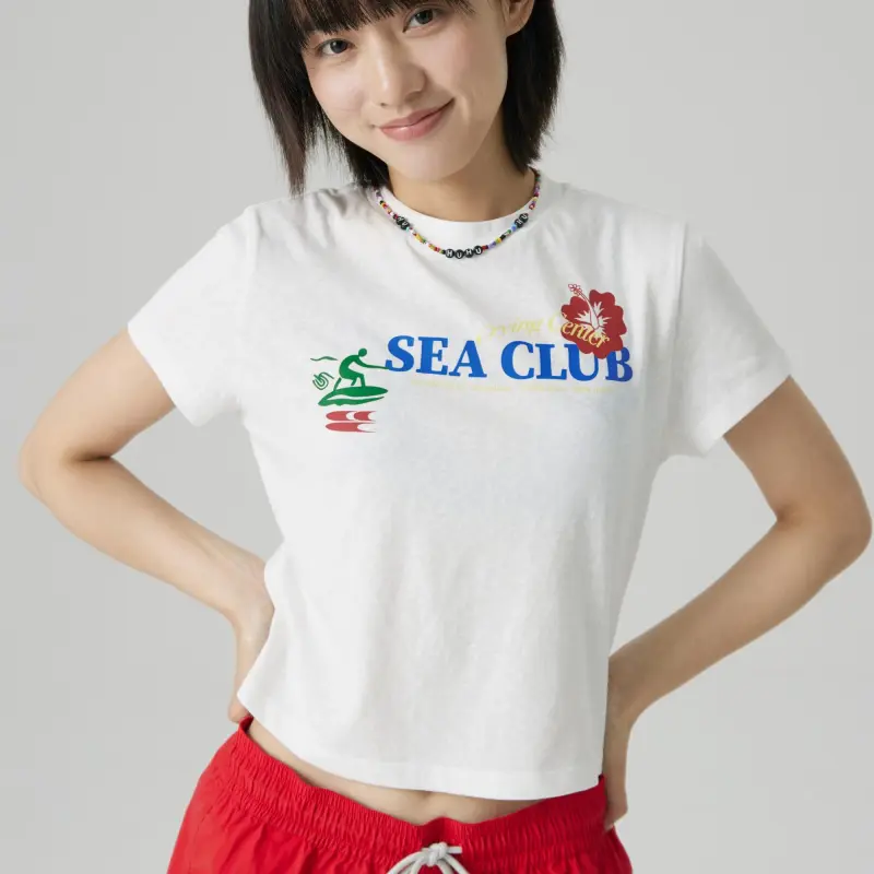 Crying Center Regular T Shirt Women's-2