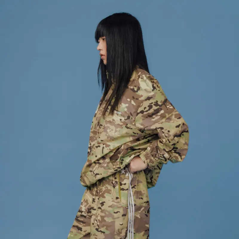 Crying Center Jackets Unisex Camouflage-11