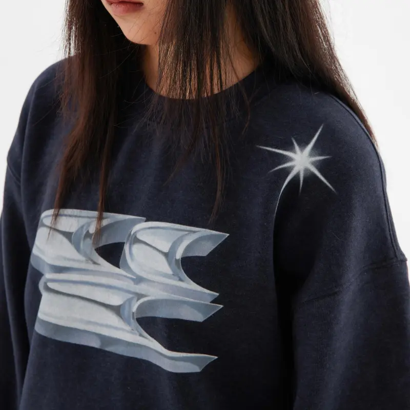 Crying Center Sweatshirt Unisex-5