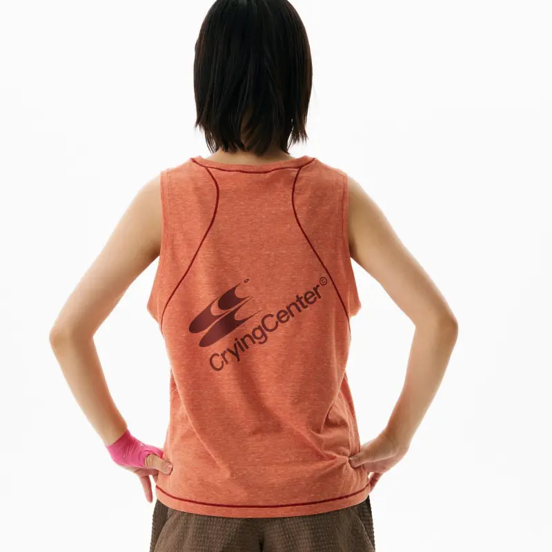 Crying Center Tank Tops Unisex-10