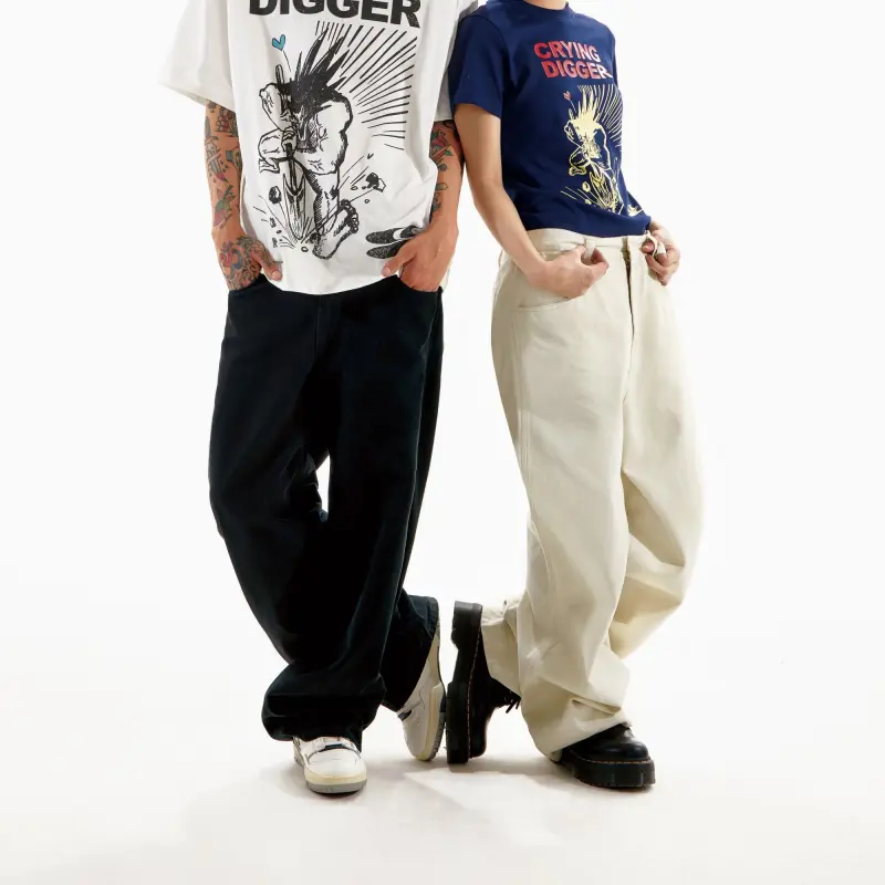 Crying Center Casual Pants Unisex-13