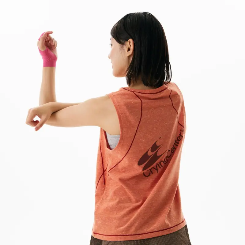 Crying Center Tank Tops Unisex-11