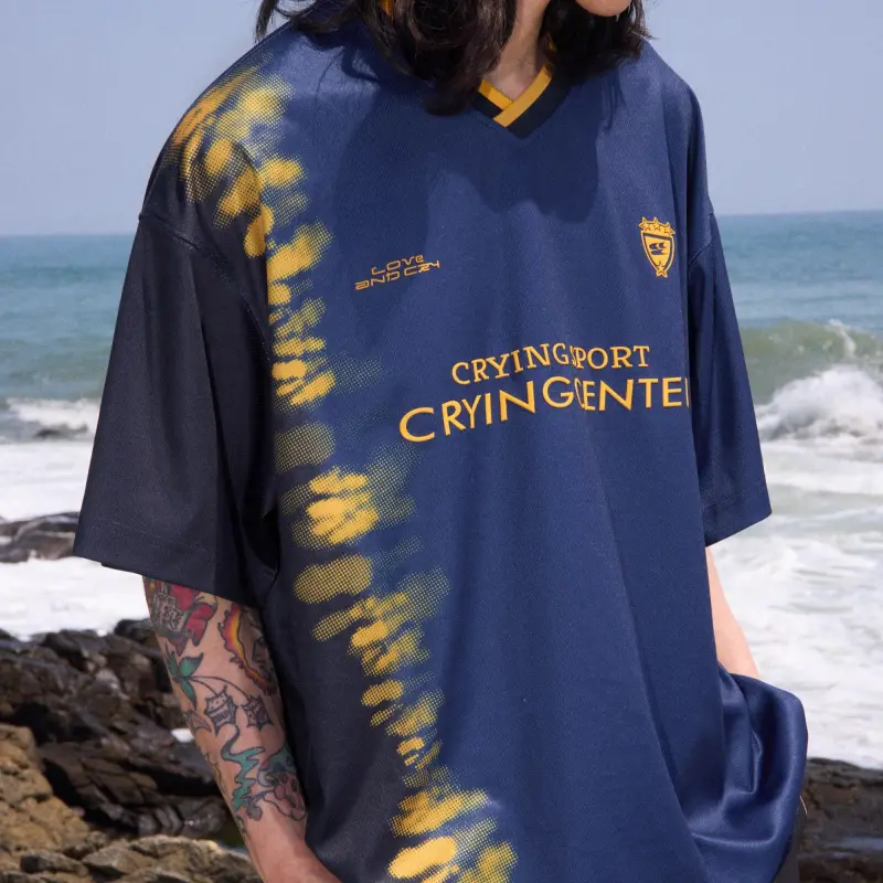 Crying Center T Shirts Unisex-8