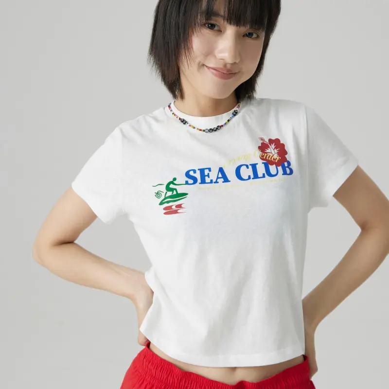 Crying Center Regular T Shirt Women's-1