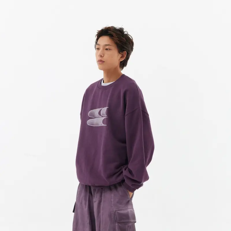 Crying Center Sweatshirt Unisex-5