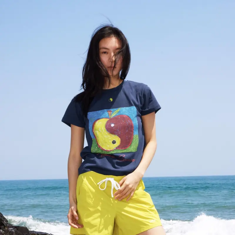 Crying Center T Shirts Unisex Navy Blue-4