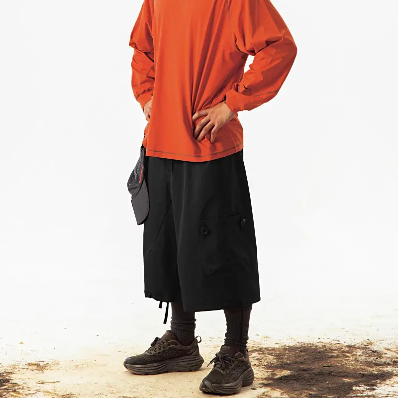 Crying Center Workwear Mid Cut Pants Unisex-10