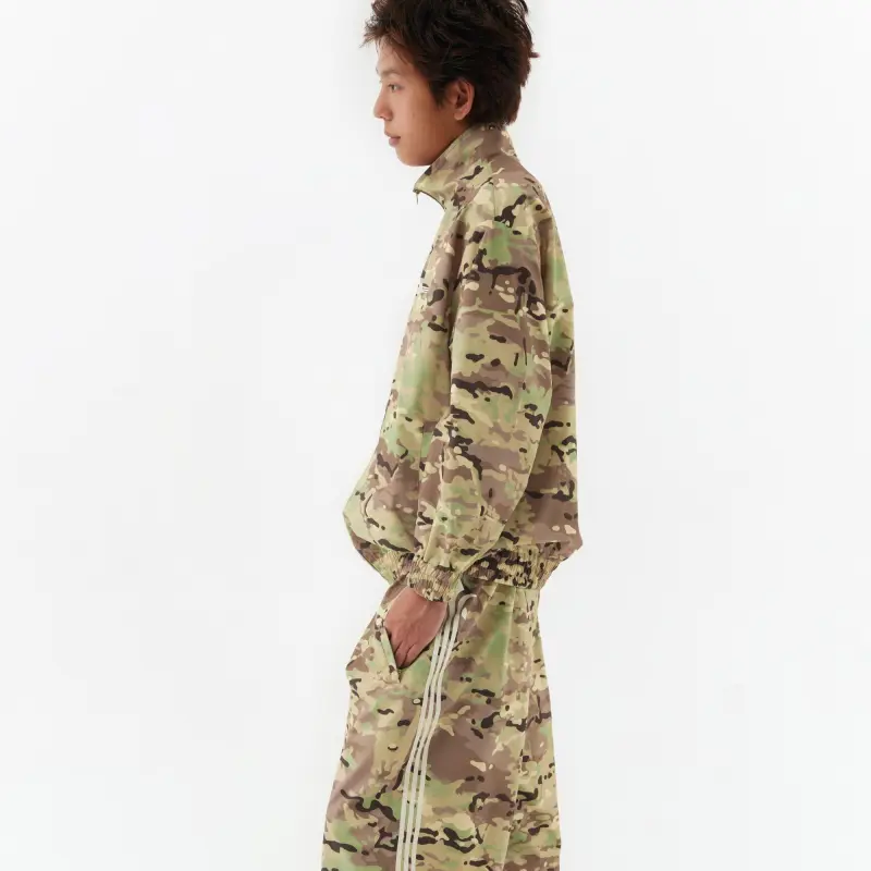 Crying Center Jackets Unisex Camouflage-8