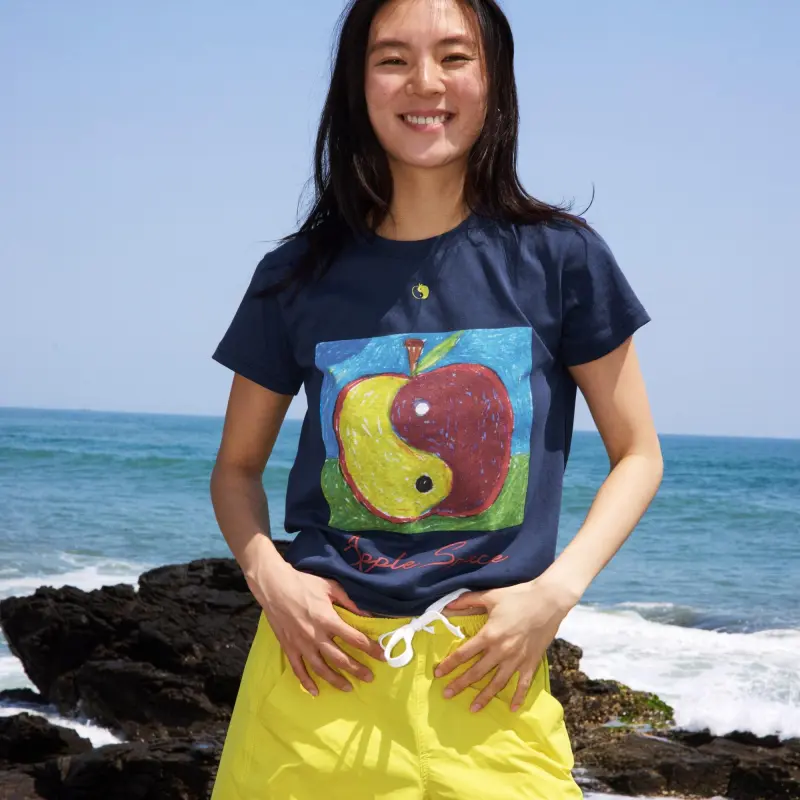 Crying Center T Shirts Unisex Navy Blue-2