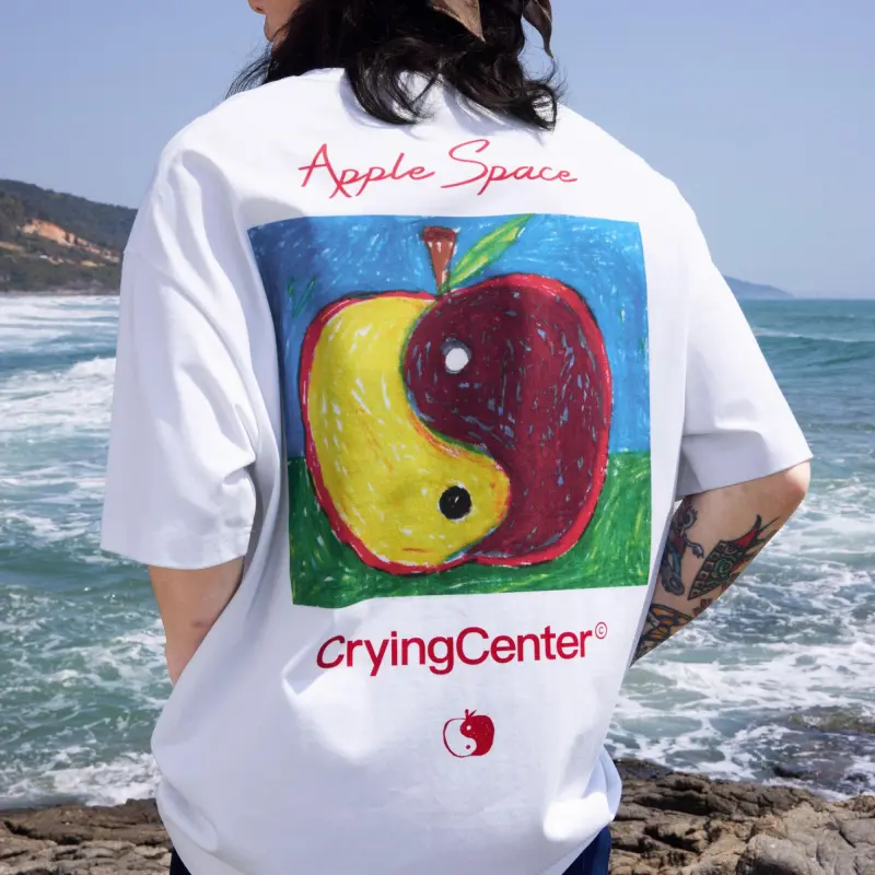 Crying Center T Shirts Unisex-2