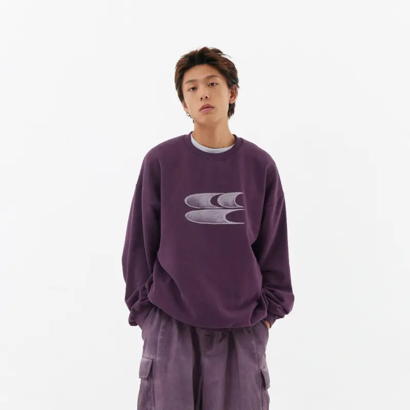 Crying Center Sweatshirt Unisex-3