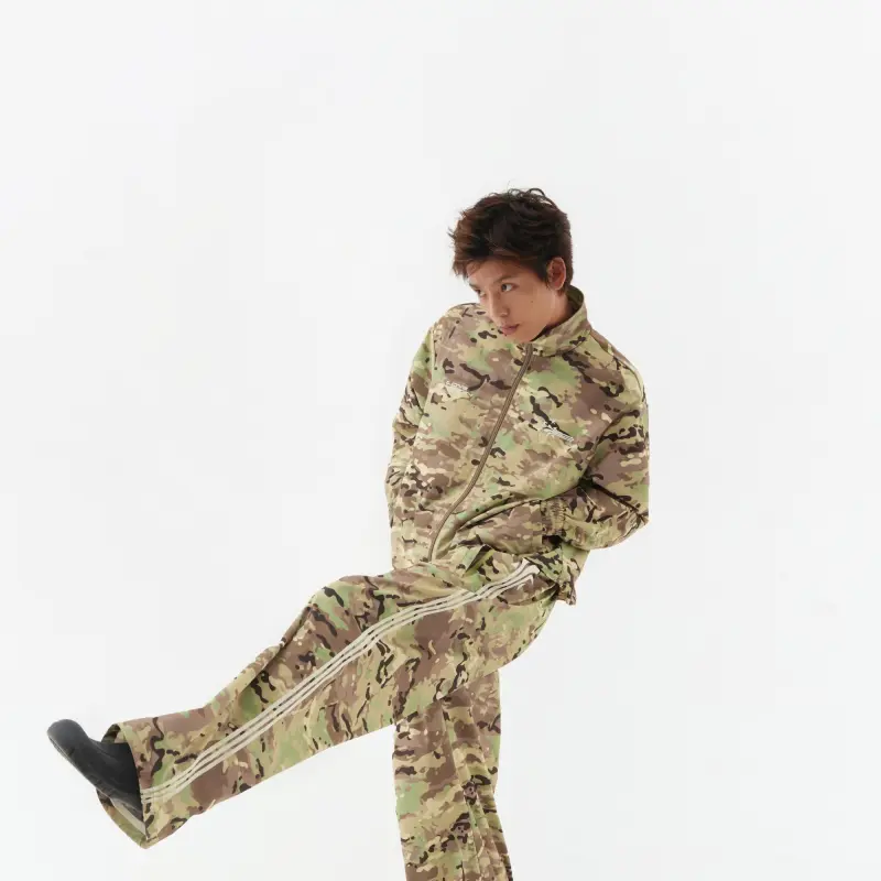 Crying Center Jackets Unisex Camouflage-6