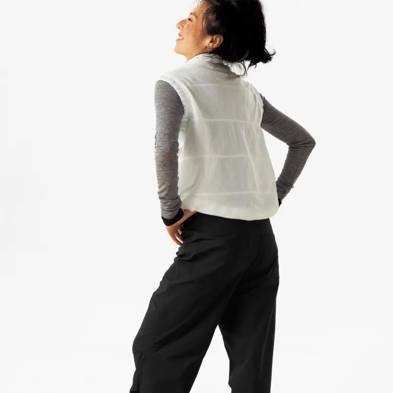 Crying Center Vest Unisex White-5