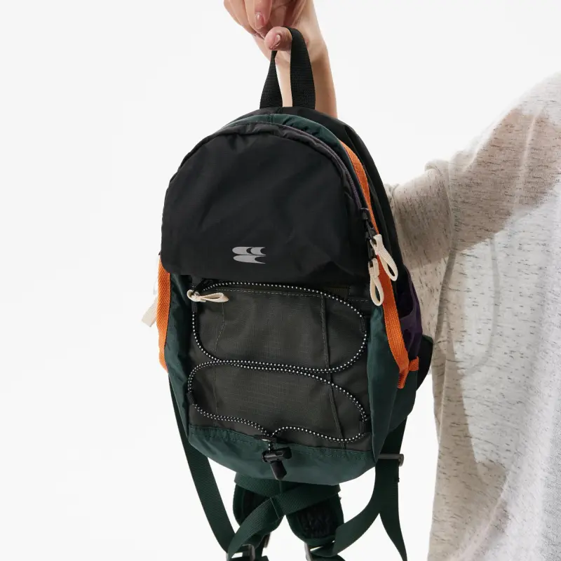 Crying Center Fabric Backpack Medium Size Unisex Multicolor-7