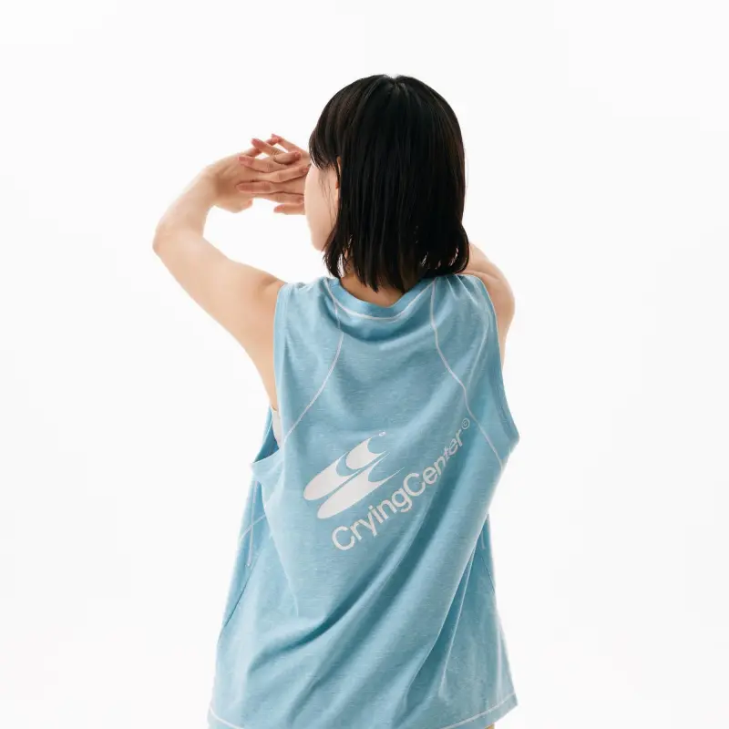 Crying Center Tank Tops Unisex-2