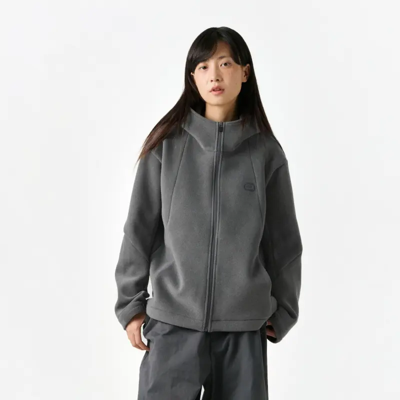Crying Center Jackets Unisex Dark Gray-4