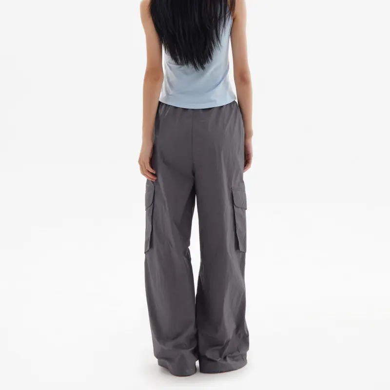 Crying Center Casual Pants Unisex Dark Gray-12