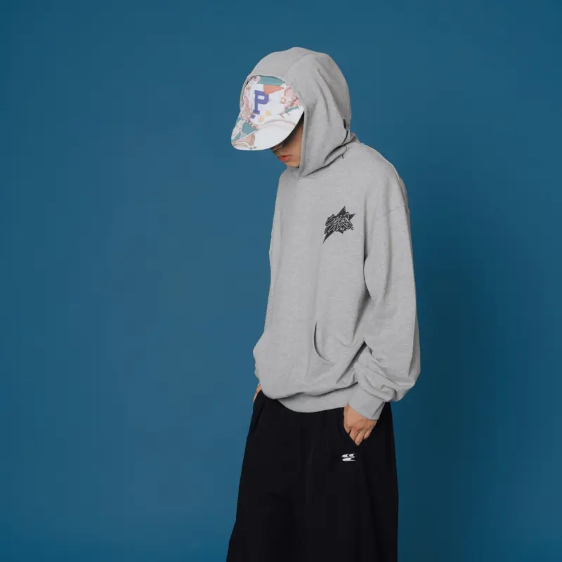 Crying Center Sweatshirts Unisex Heather Gray-4