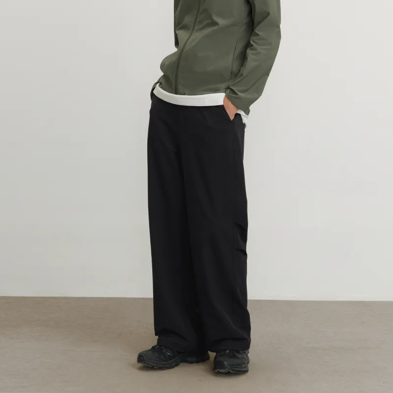Crying Center Casual Pants Unisex Black-3