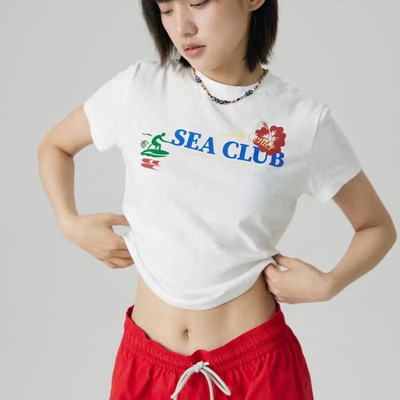 Crying Center Regular T Shirt Women's-5