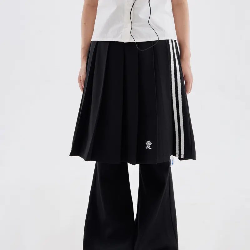 Crying Center Casual Pants Women's Black-8
