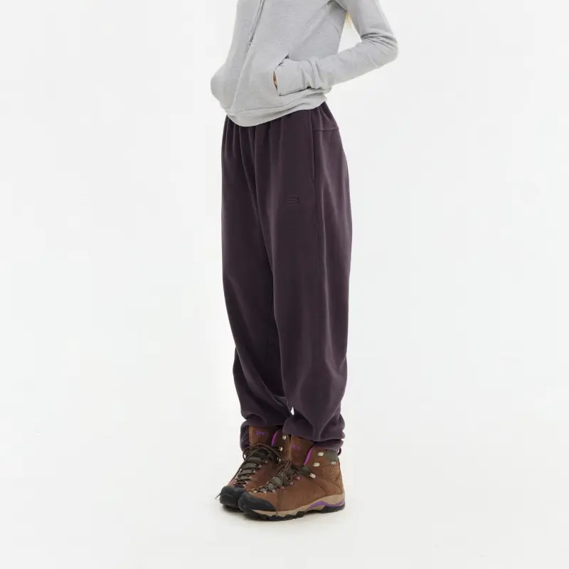Crying Center Casual Pants Unisex Dark Purple-4