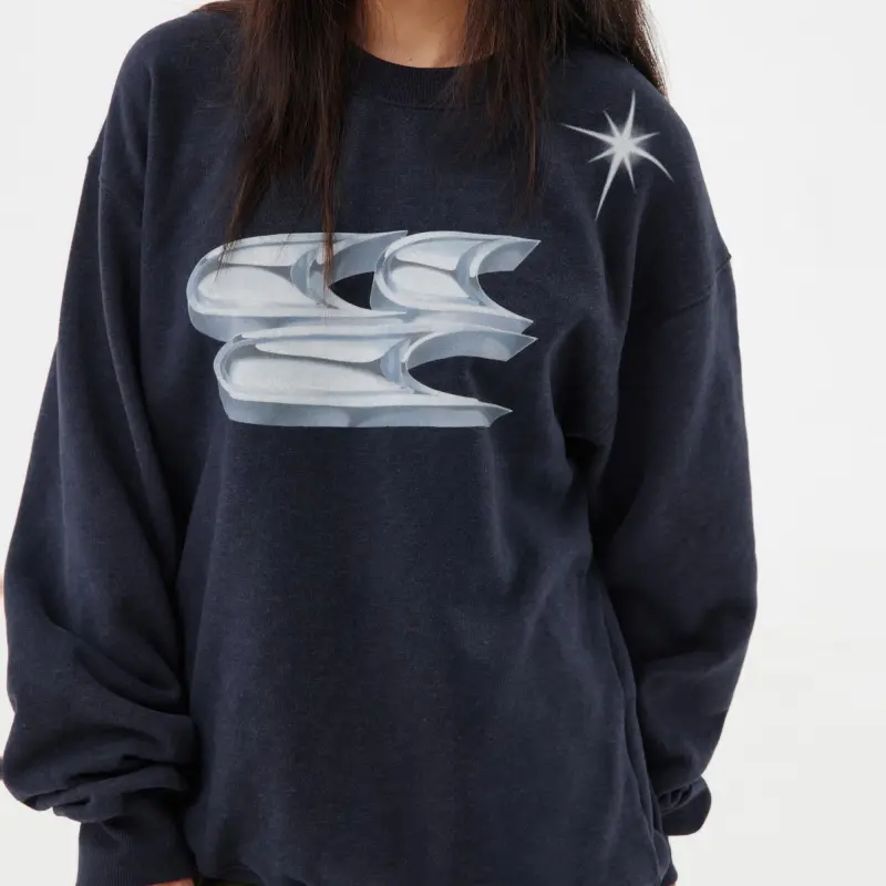 Crying Center Sweatshirt Unisex-4