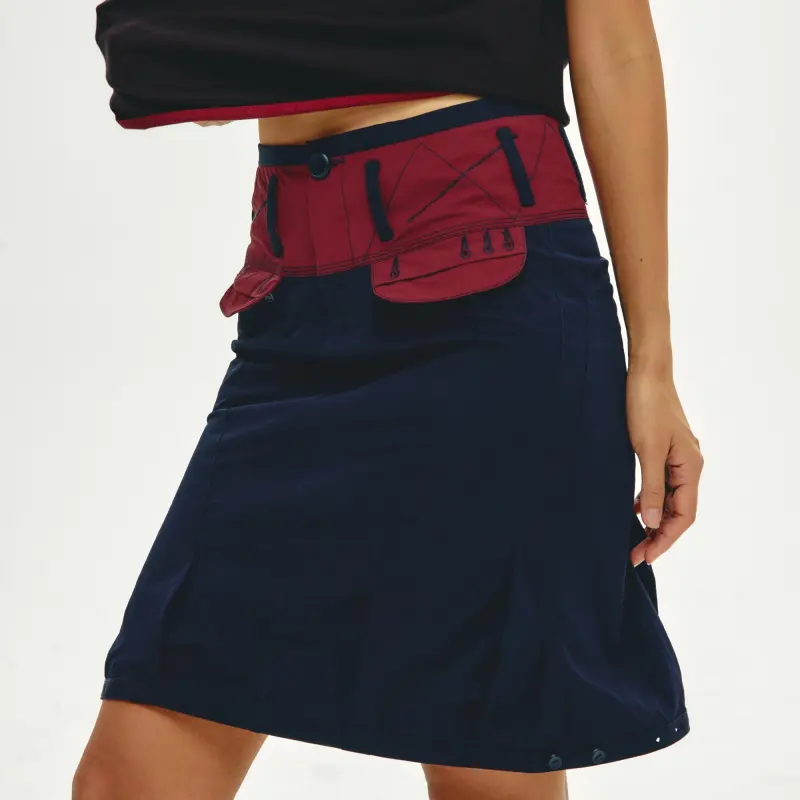 Crying Center Casual Short Skirts Women's-3