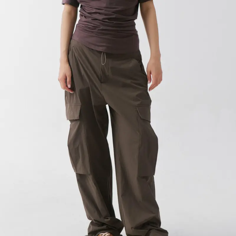 Crying Center Cargo Pants Unisex-8