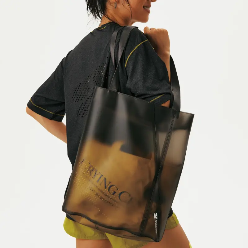 Crying Center PU Tote Handbag, Shoulder Bag Unisex Multicolor-8