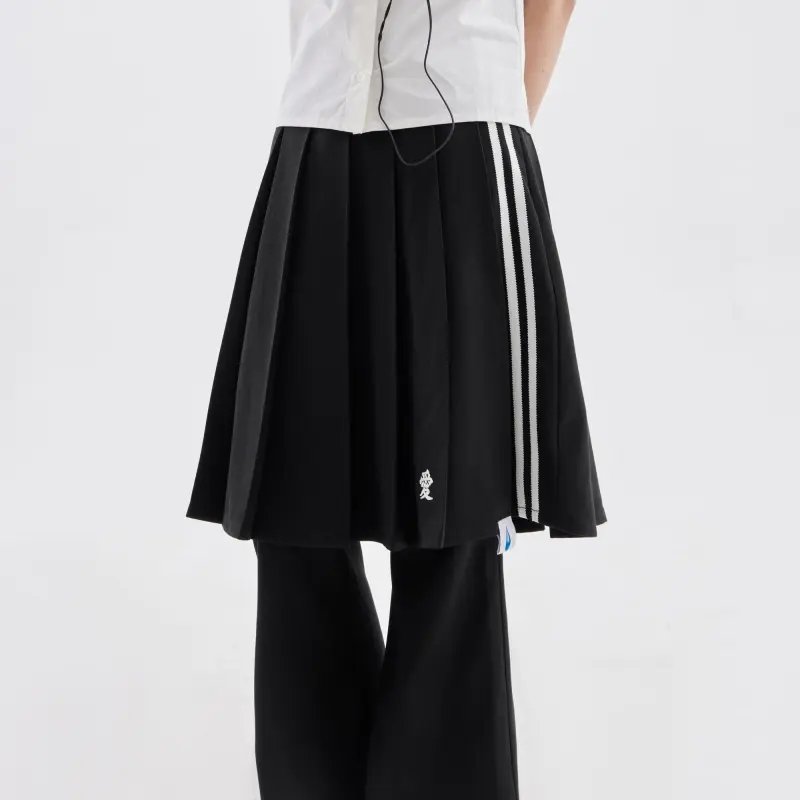 Crying Center Casual Pants Women's Black-7