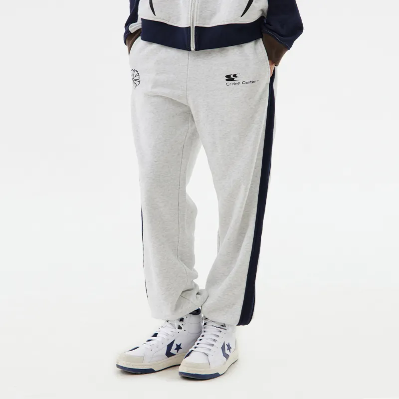 Crying Center Casual Pants Unisex Oat Gray-8