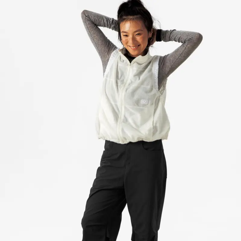 Crying Center Vest Unisex White-7