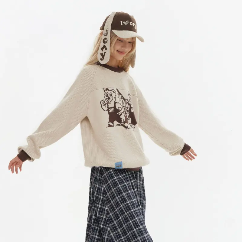 Crying Center Sweatshirt Unisex-3