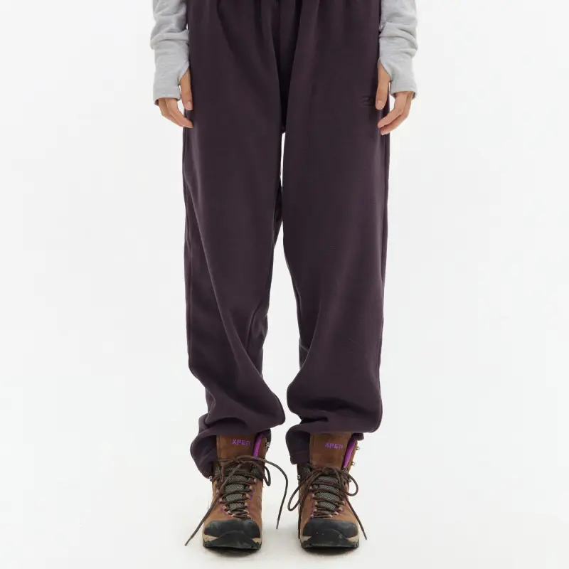Crying Center Casual Pants Unisex Dark Purple-5