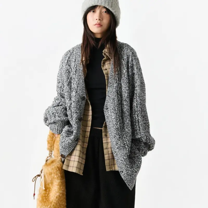 Crying Center Sweater Cardigan Unisex-4