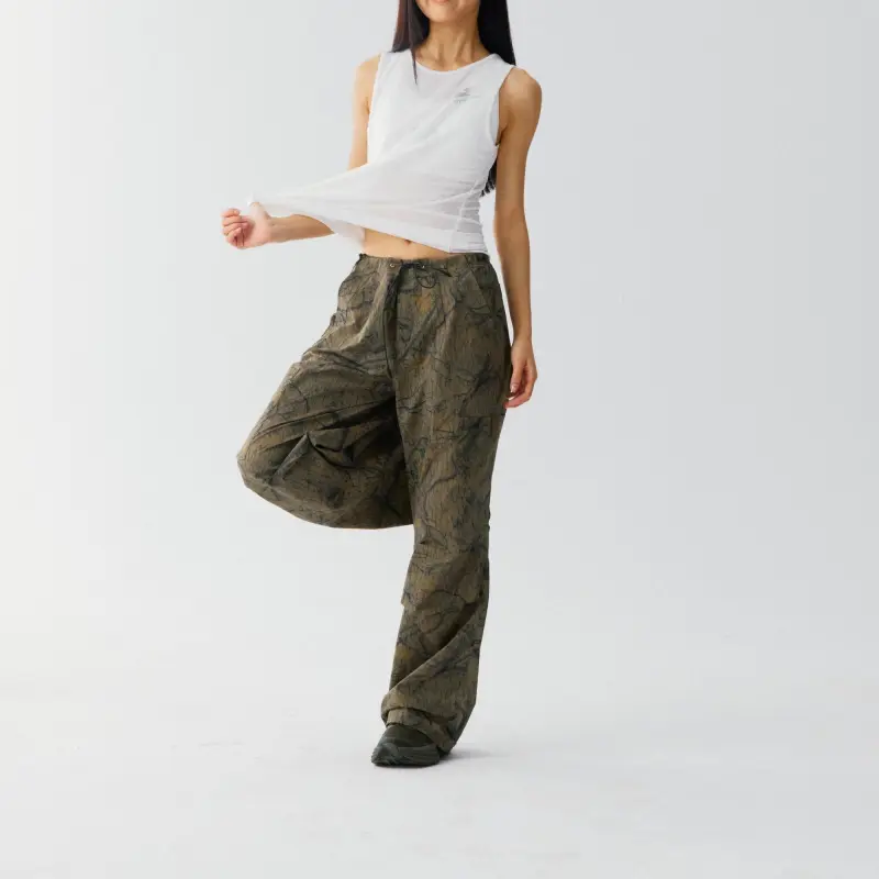 Crying Center Cargo Pants Unisex-3