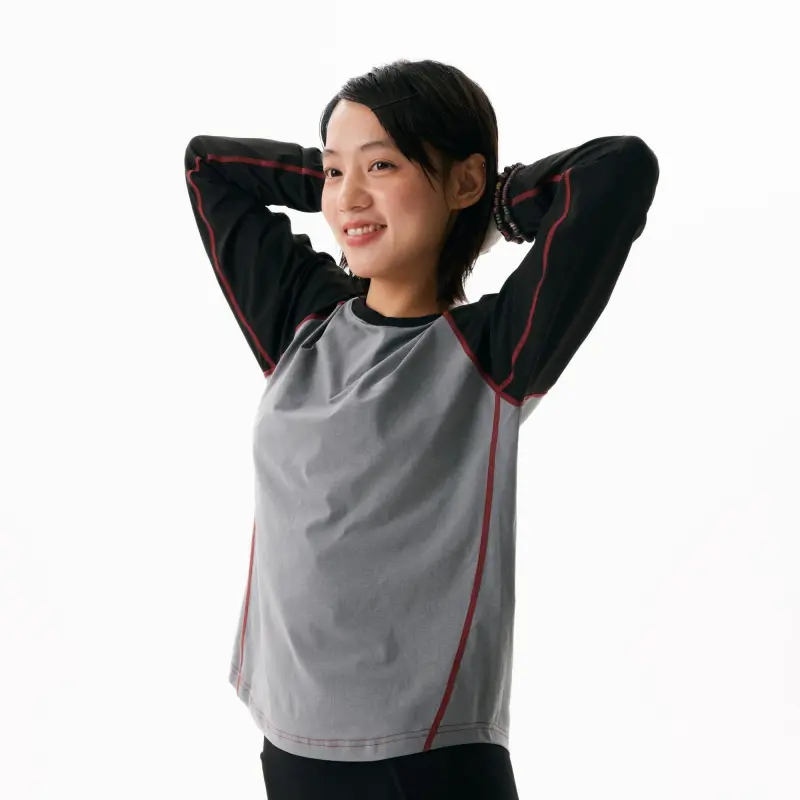 Crying Center Long Sleeved T Shirt Unisex-8