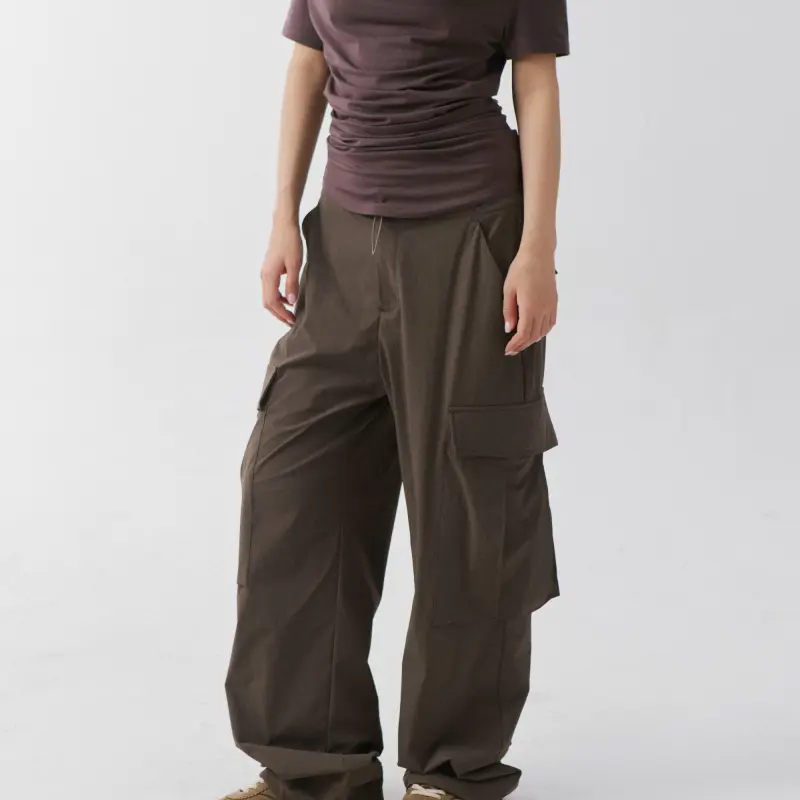 Crying Center Cargo Pants Unisex-9