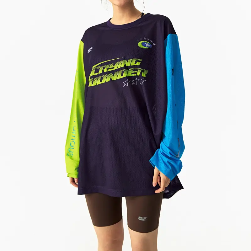 Crying Center Long Sleeved T Shirts Unisex-6