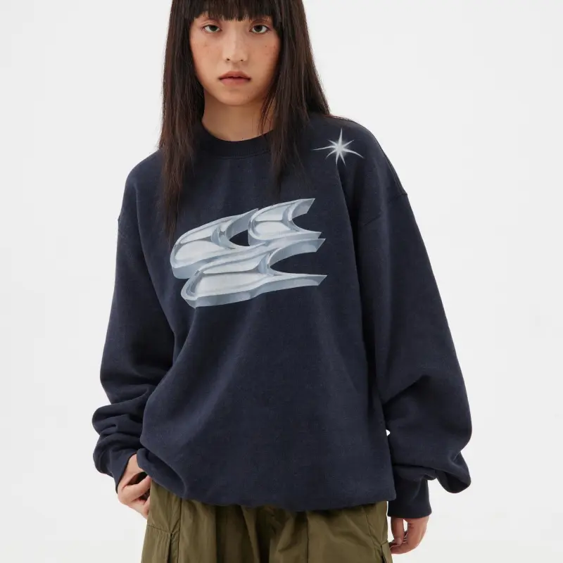 Crying Center Sweatshirt Unisex-2